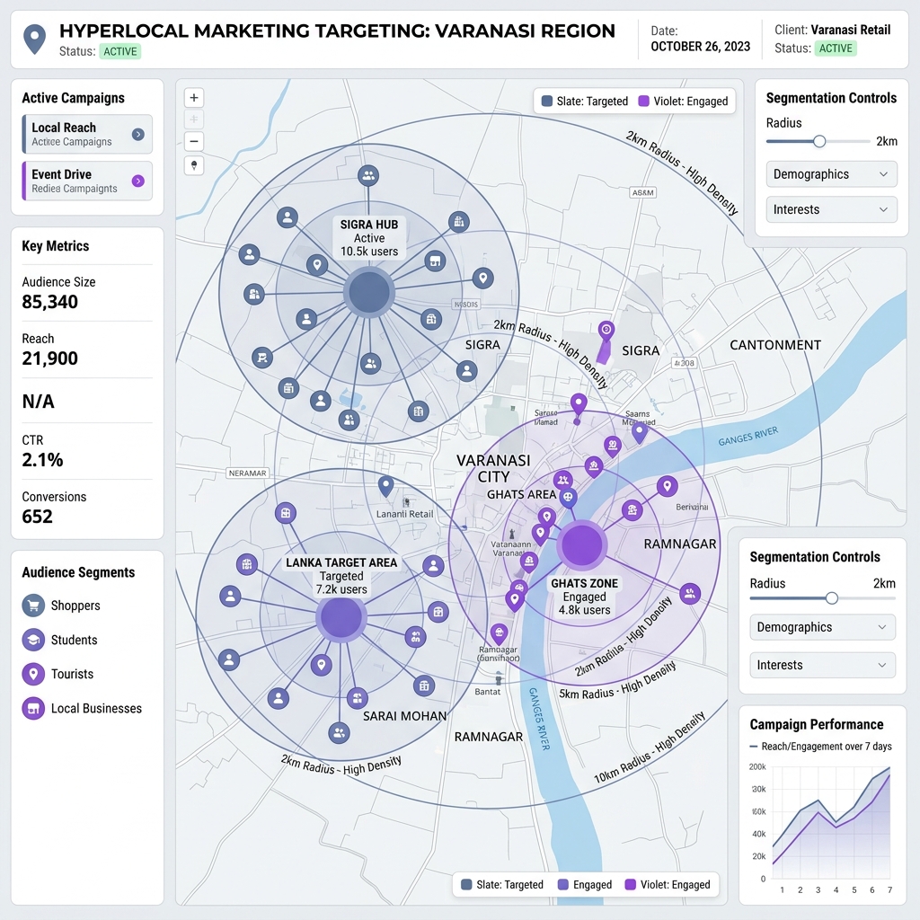 Hyperlocal Purvanchal audience target mapping